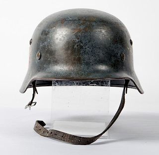 German WWII Luftwaffe M-1935 Double-Decal Helmet 