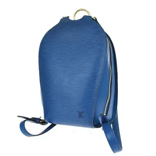 Authentic Pre-Owned Louis Vuitton Mabillon Backpack - Blue Epi Leather