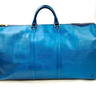 Authentic Pre-Owned Louis Vuitton Keepall 60 - Blue Epi Leather