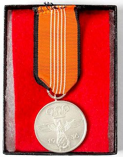 German WWII Olympic Commemorative Medal 