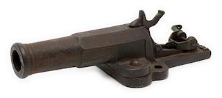 Depose-Marked Iron Pinfire Trap Gun 