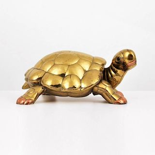 Large Sergio Bustamante Turtle Sculpture