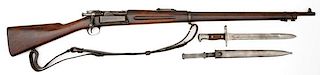 **US Springfield Model 1898 Krag Rifle with Bayonet 
