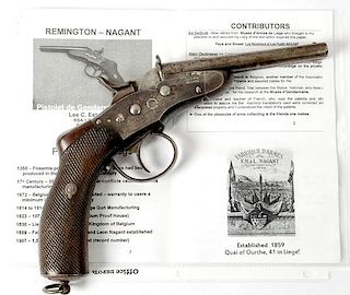 Nagant 1877 Belgium Police Pistol 