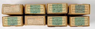 German WWII Military Surplus Ammo, Lot of Eight 
