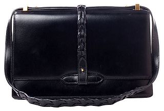 Hermes Black Box Shoulder Bag