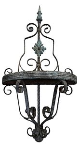 Hanging Wrought Iron Garden Plant Stand 