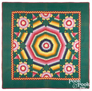 Lancaster County, Pennsylvania bold cotton quilt
