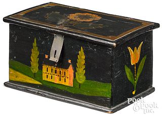 Lancaster, Pennsylvania painted pine Weber box