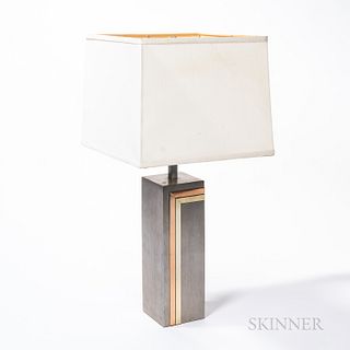 Square Mid-Century Modern Lamp