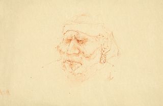 Paul Pletka, Untitled (Face Study)