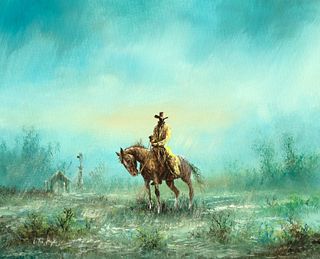 Lester Hughes, Untitled (Cowboy)