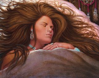 Jimmy Abeita, Untitled (Sleeping Woman)