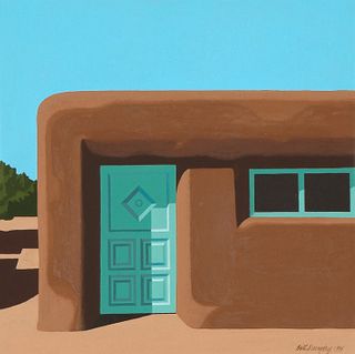 Bill Murphy, Turquoise Door, Old Santa Fe Trail, 1994