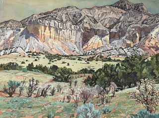 George Coburn Harper, Jr., Untitled (New Mexico Landscape)