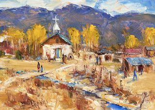 Albert Hopkins, Untitled (Fall Southwestern Landscape)