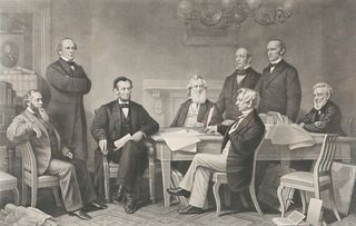After FB Carpenter Engraving Abraham Lincoln