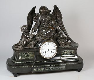 19th Century Japy Freres Mantle Clock