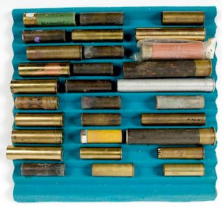 Assorted Brass and Paper Shotgun Shell Collection Lot of Thirty 