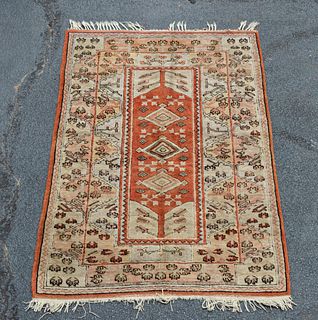 HAND KNOTTED AFGHAN BALUCH RUG, 6 x 4