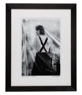 JOHN SUMNER, BLACK & WHITE FIGURAL PHOTO-PRINT