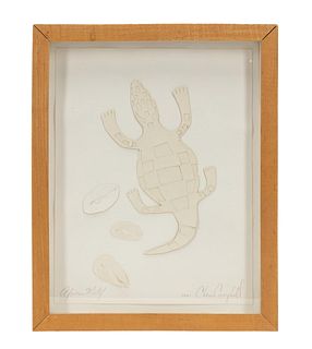 CHASE CAMPBELL, PAPER CUT CROCODILE, 2001