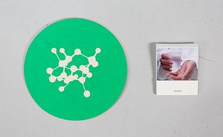 Damien Hirst Pharmacy Matchbook and Coaster