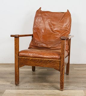 Stickley Brothers Open Arm Morris Chair