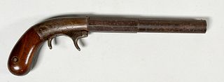 .36 Caliber American Pistol Bacon & Co Engraved