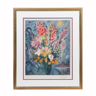 MARC CHAGALL SIGNED AND NUMBERED LITHOGRAPH