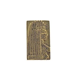 Antique Antique Egyptian Motif 18k Gold Pendant