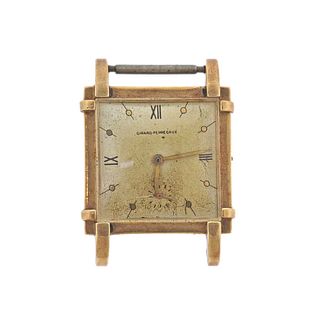 Vintage Girard Perregaux 14k Gold Manual Wind Watch