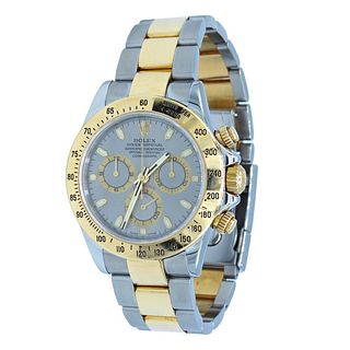 Rolex Daytona 18k Gold Stainless Steel Watch 116523