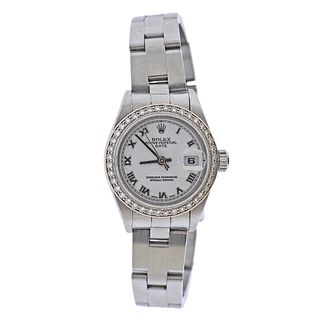 Rolex Date 26mm Diamond Automatic Ladies Watch 79160