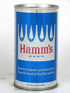 1968 Hamm's Beer 12oz T72-40 Ring Top Saint Paul, Minnesota