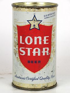 1953 Lone Star Beer 12oz 92-13 Flat Top San Antonio, Texas