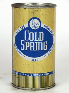 1961 Cold Spring Beer 12oz 50-08 Flat Top Cold Spring, Minnesota