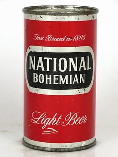 1960 National Bohemian Light Beer (Non-Metallic) 12oz 102-12.2 Flat Top Baltimore, Maryland