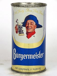 1961 Burgermeister Beer 11oz 47-01 Flat Top San Francisco, California