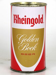 1964 Rheingold Golden Bock Beer 12oz 124-23 Flat Top Brooklyn, New York