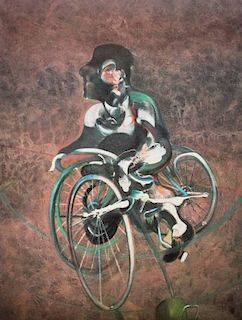 Francis Bacon 'Georges a Bicyclette' Poster