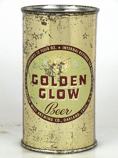 1948 Golden Glow Beer 12oz 73-11 Flat Top Oakland, California