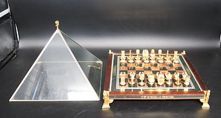 Franklin Mint King Tut Chess Set
