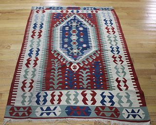 Antique Native American Hand Woven Rug