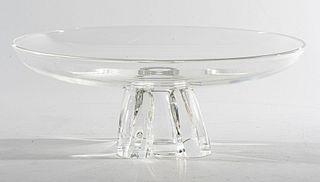 Steuben Crystal Cake Stand