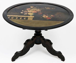 Victorian Style Painted Occasional Table