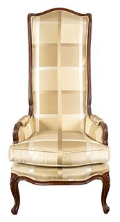Louis XV Style Tall Back Armchair