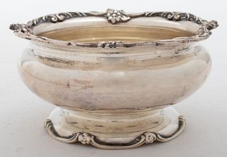 Gorham Sterling Small Bowl C-Scroll Edge and Foot