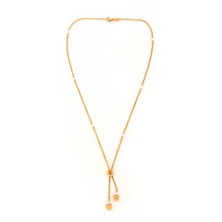 Pearl and 18K Necklace