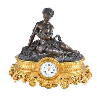 Antique French Raingo Freres Mantle Clock